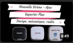 test sirène ajax superior plus