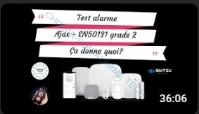 alarme ajax test complet