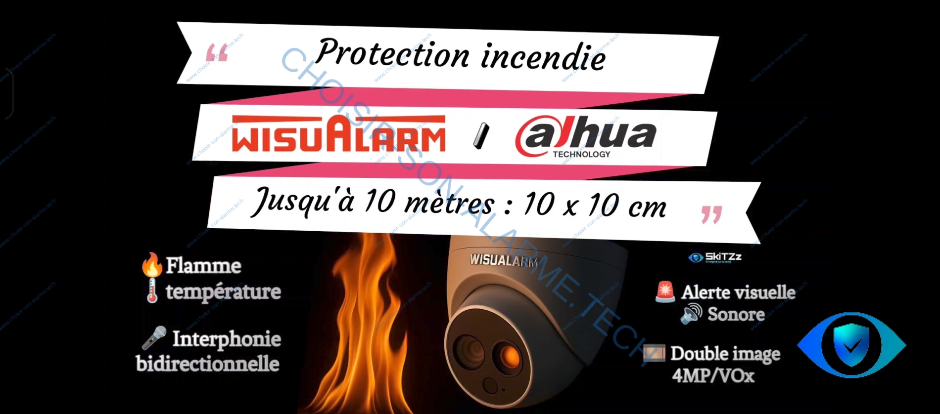 caméra thermique wisualarm by dahua