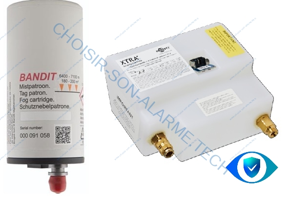 recharge générateur de brouillard bandit et protect