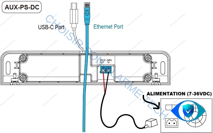 AUX-PS-DC Vesta alimentation continue jusqu'à 36VDC