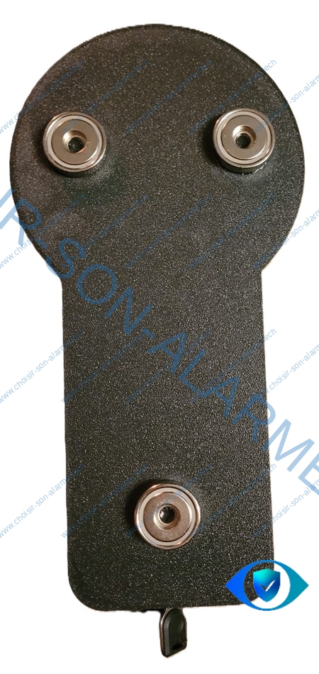 fixation par aimant fumigène