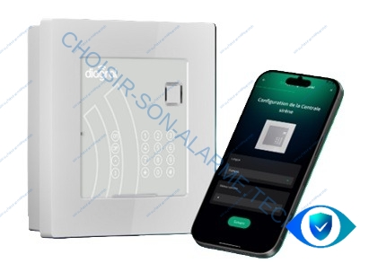 centrale diagral diag99 et application diagral setup et diagral setup.